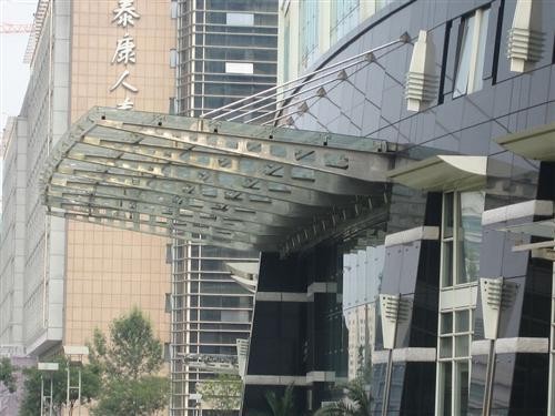 供应玻璃雨棚施工方案，玻璃雨棚施工指导